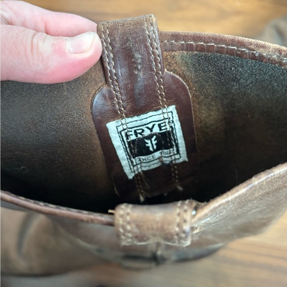 Frye Women's Harness 12R Brown Boots | Size 8 - Picture 8 of 10